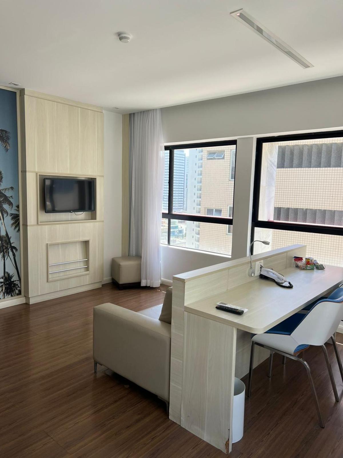 Апартаменты Flat Exclusivo Vista Mar Ресифи Экстерьер фото