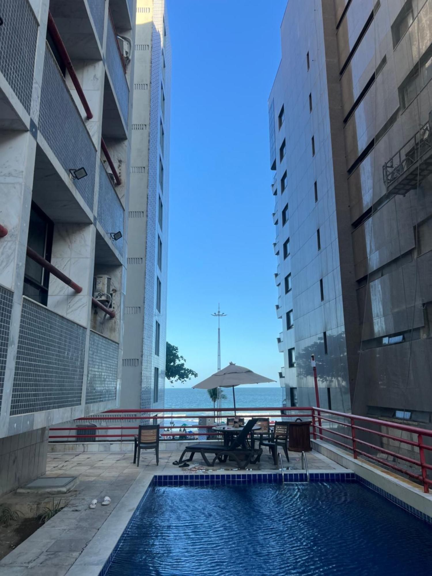 Апартаменты Flat Exclusivo Vista Mar Ресифи Экстерьер фото